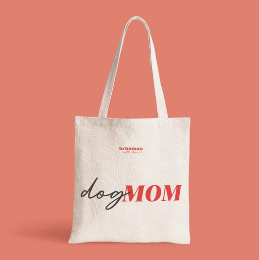 Текстилна торбичка "Dog Mom"